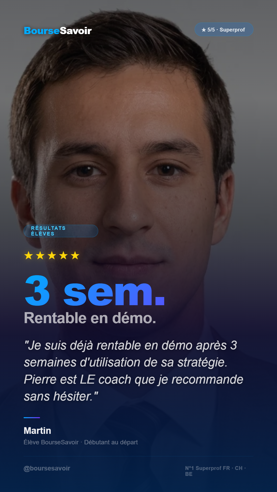 Avis élève Martin · 5/5